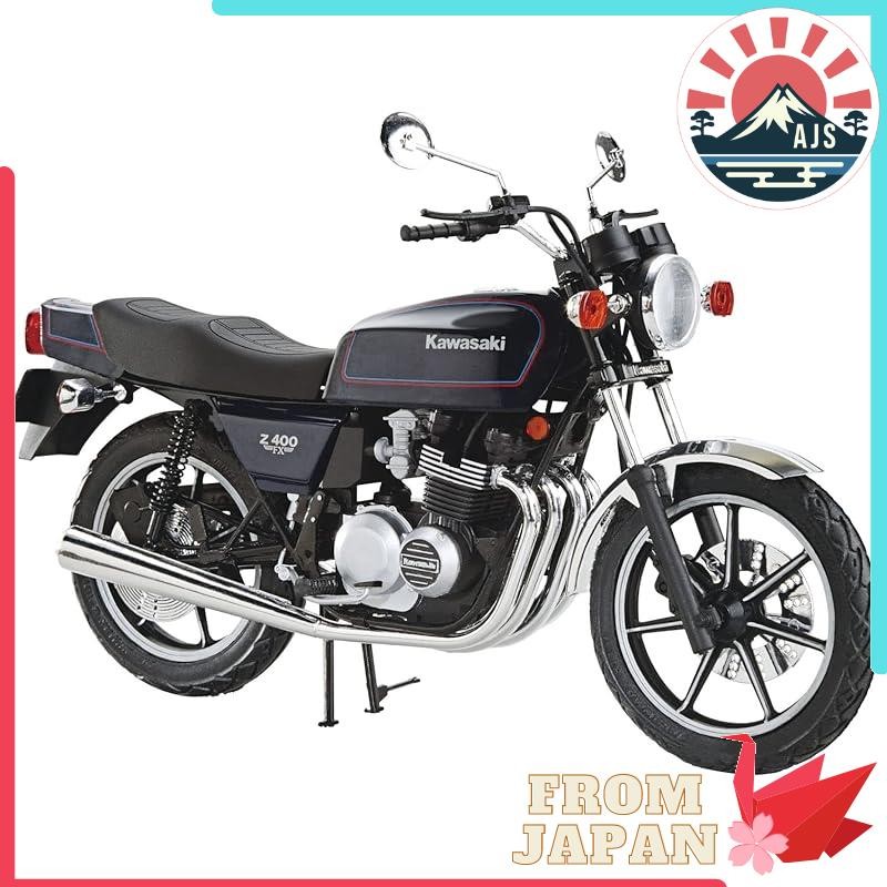 Aoshima Bunka Kyozai 1/12 The Bike Series No.34 Kawasaki KZ400E Z400FX 1979 Plastic Model