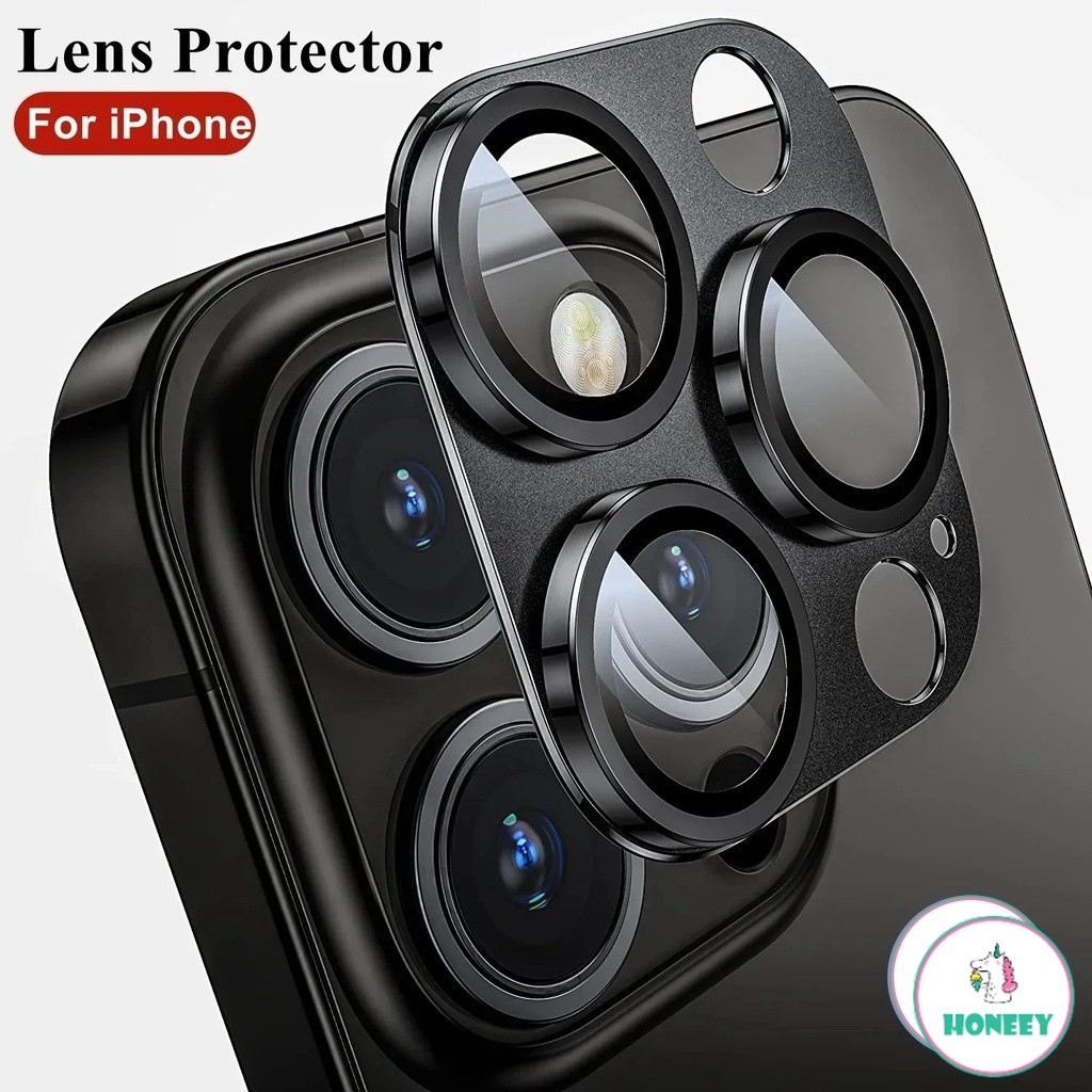 กระจกกันรอยเลนส์กล้อง แบบโลหะ อุปกรณ์เสริม สําหรับ IPhone 14 13 Pro Max 12 Promax 14 Plus 14 13Pro 12Pro 11pro