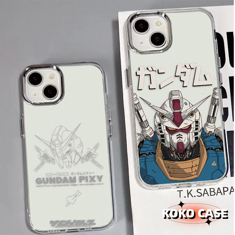 🔥GOOD CASE🔥สินค้า1บาท IPHONE 11 13 14 15 12 promax 14 7 Plus X XR XSMax กันดัมรุ่นดั้งเดิมเคสโทรศัพท