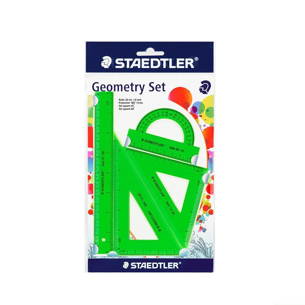 STAEDTLER ชุดเรขาคณิต STAEDTLERเขียวนี