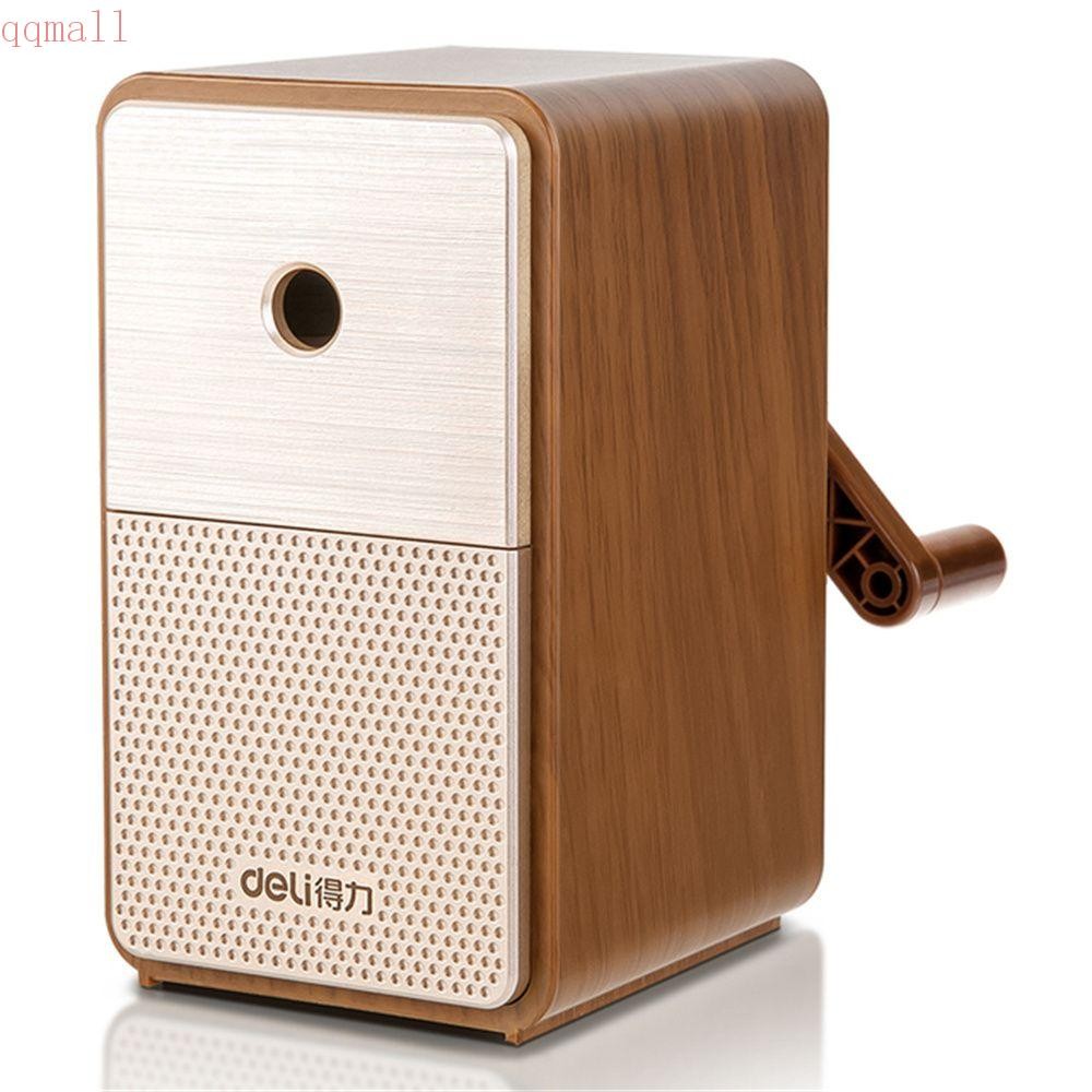 Qqmall เครื่องเหลาดินสอเด็กเดสก์ท็อปสําหรับปลายที่แตกต่างกันใบมีดติดทนนานอุปกรณ์เขียนเครื่องเขียนปากกาเหลา
