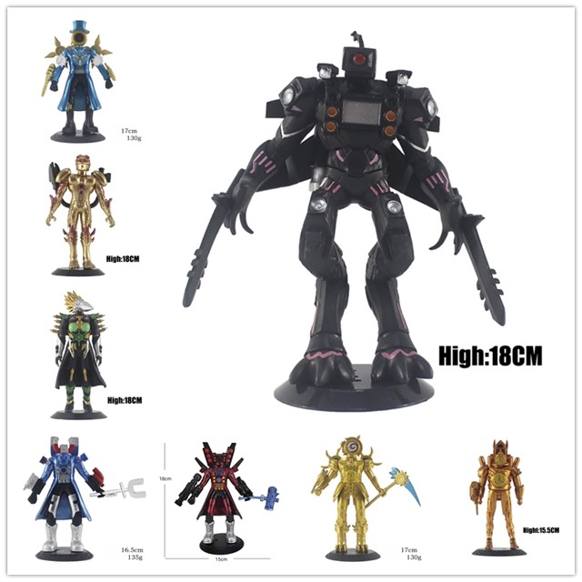 2024 Skibidi ห้องน้ําของเล่น Action Figure รุ่น TV Man Clockman Doctor Titan เจาะ Man Speakerman Titans Cameraman รุ่น