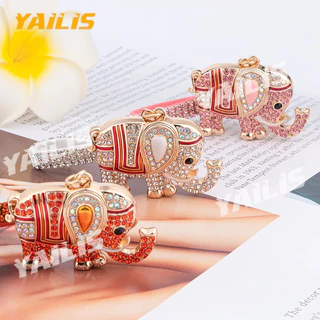 YAiLiS พร้อมส่ง💖 กุญแจช้าง กุญแจคริสตัล กุญแจช้าง ของฝาก ของขวัญ