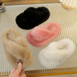 เด็กรองเท้าแตะฤดูหนาวที่อบอุ่นนุ่มสาวเปิดนิ้วเท้ารองเท้าแตะแ…