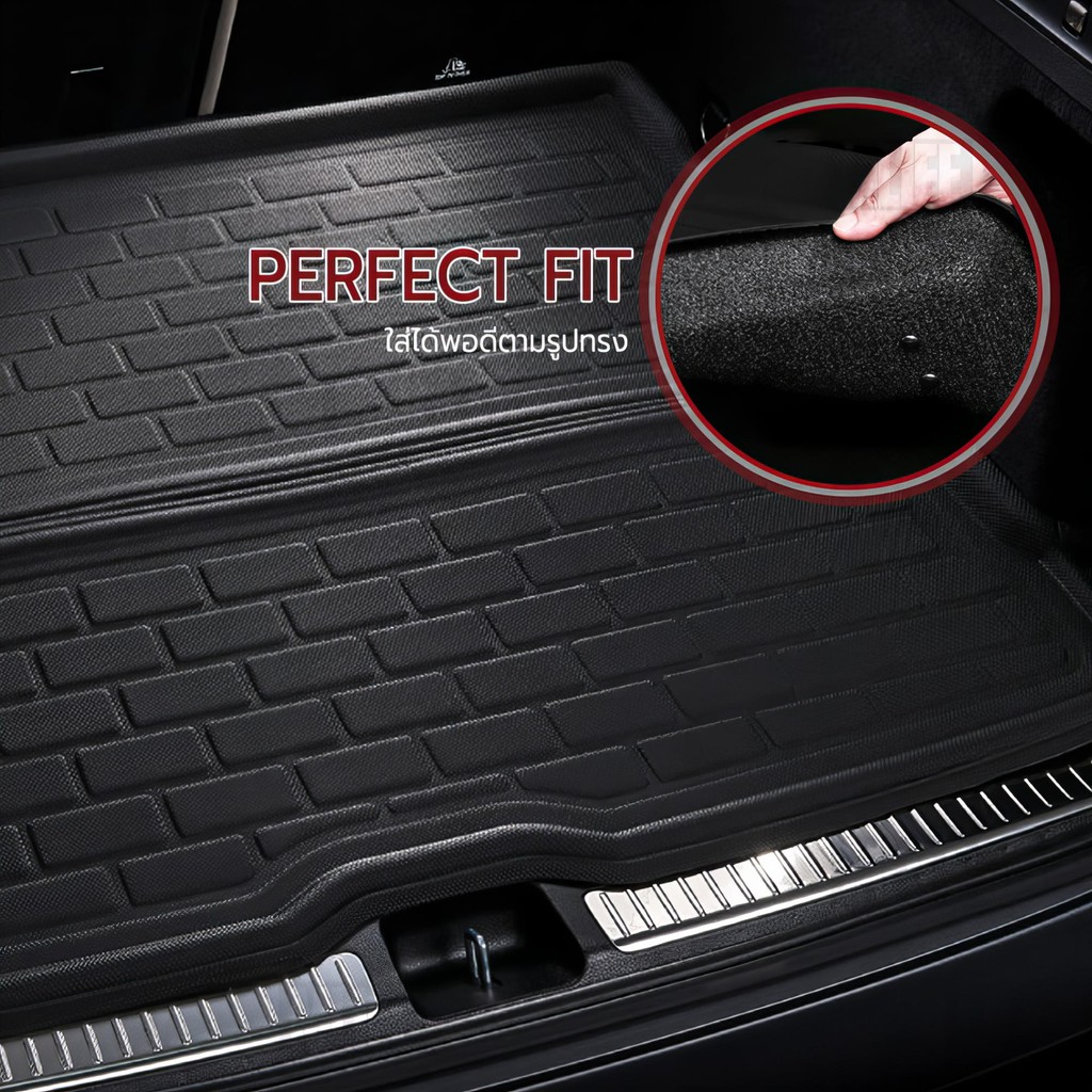 Mlife - พรมปูพื้นรถยนต์ NETA V / NETA V II (2022-2024) เข้ารูปแบบ 3D ปกป้องพื้นรถ วัสดุ XPE  - NETA V Car Mats Set XPE - รูปที่ 4