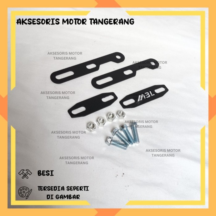 แผ่นบังโคลน XSR BRACKET FENDER RISR อะแดปเตอร์ BRACKET ติดตั้ง BRACKET YAMAHA XSR 155 บังโคลน XSR 155 อุปกรณ์มอเตอร์ไซค์