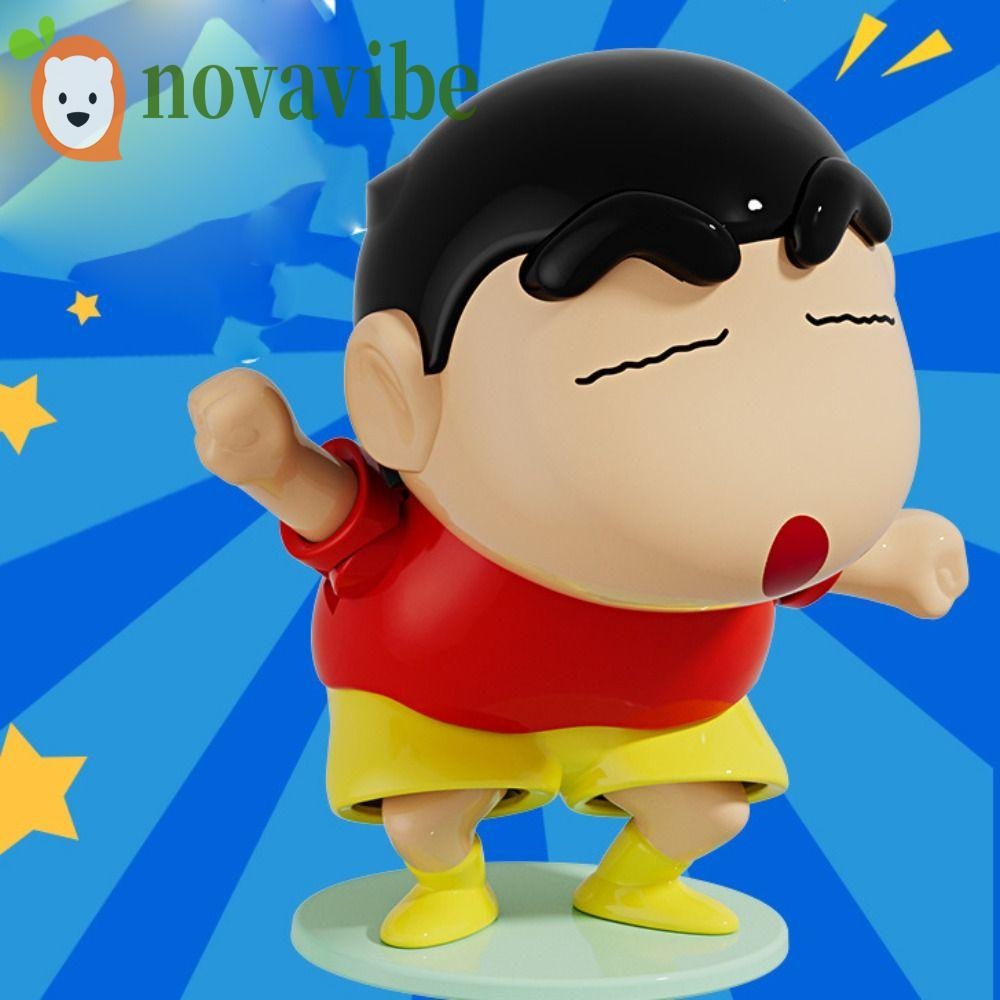 โนวาวีเบ อะนิเมะของเล่นไขลาน,น่ารักโต้ตอบเครยอนชินจังลานของเล่น,ของขวัญวันเกิดการ์ตูนเขย่าหัวตลกลานรุ่นทารก/เด็กวัยหัดเดิน