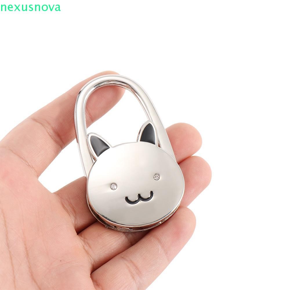 Nexusnova กระเป๋าถือแขวนอุปกรณ์เสริมแบบพกพาที่ไม่ซ้ํากัน Tableside ที่วางโลหะ