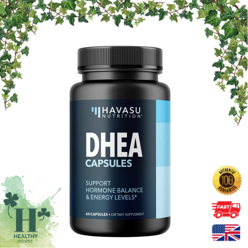 พร้อมส่ง Havasu Nutrition DHEA 50mg Extra Strength 60 Capsules ลดอาการวัยทอง คุมฮอร์โมน ชะลอความแก่