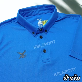 FBT เสื้อโปโล คอปก สีพื้น รุ่น B2C412 ไม่ร้อน ใส่สบาย ไม่ต้องรีด ฟ้า/ดำ/เทา/เขียว/กรมท่า/น้ำเงิน