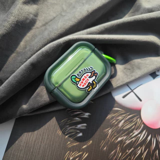 สําหรับ AIRPODS 4 ANC PRO3 2 /1/2/3 PRO เคสป้องกัน Humanmade สีโปร่งใส TPU ปลอกเชลล์