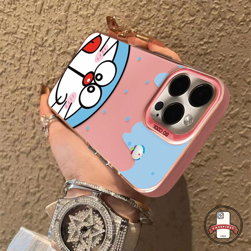 การ์ตูนตลกโดราเอมอนคู่รักแสนอ่อนโยน เคส Redmi 10A 12 13C 13 9C 9T 12C Note 13 10s 11s 11 12 Pro Max Mi 11 12 Lite - รูปที่ 5