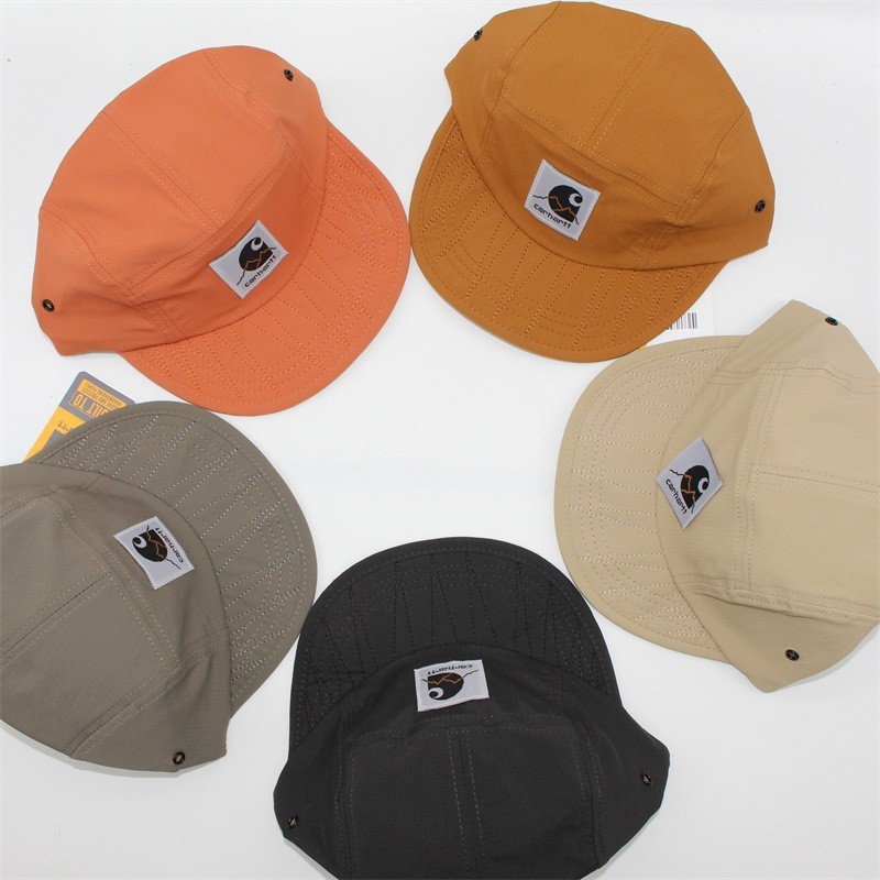 Carhartt ปีกนุ่ม ฮิปฮอป ถนน เต้นรำ งานปัก ผู้ชายและผู้หญิง หมวกเบสบอล
