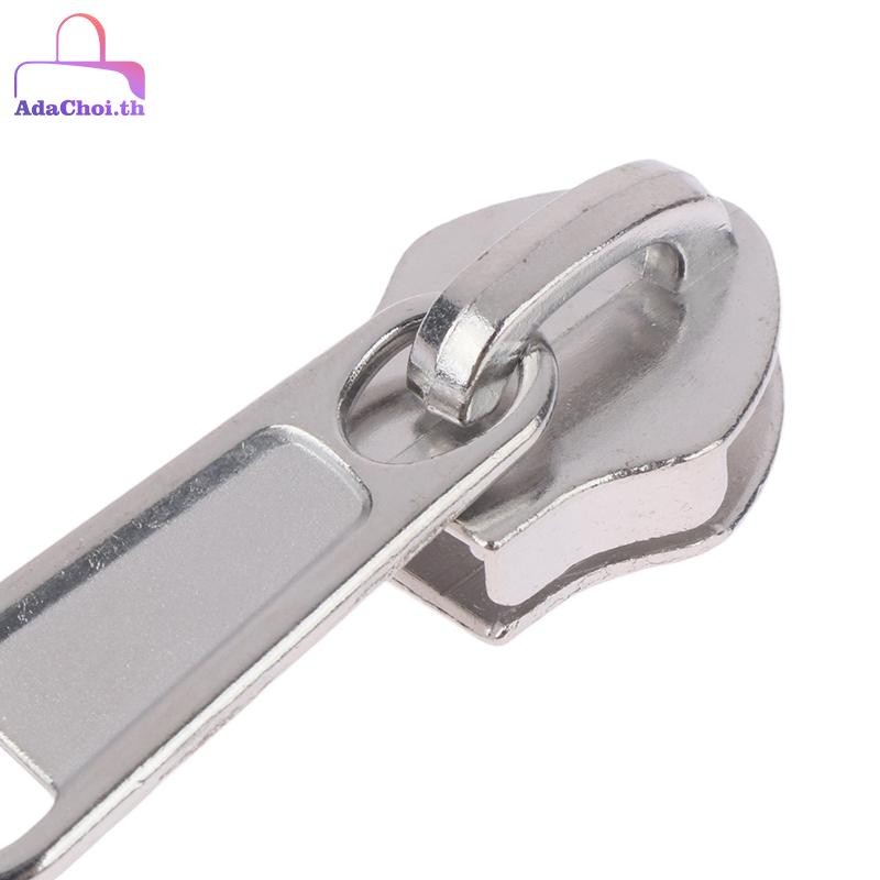 AdaChoi 5/8 ชิ้น 4 ขนาด Universal Fix ซิปซ่อมเปลี่ยน Slider ซิปสําหรับเย็บเสื้อผ้ากระเป๋ากระเป๋าเดินทาง Fix ซ่อม TH - รูปที่ 3