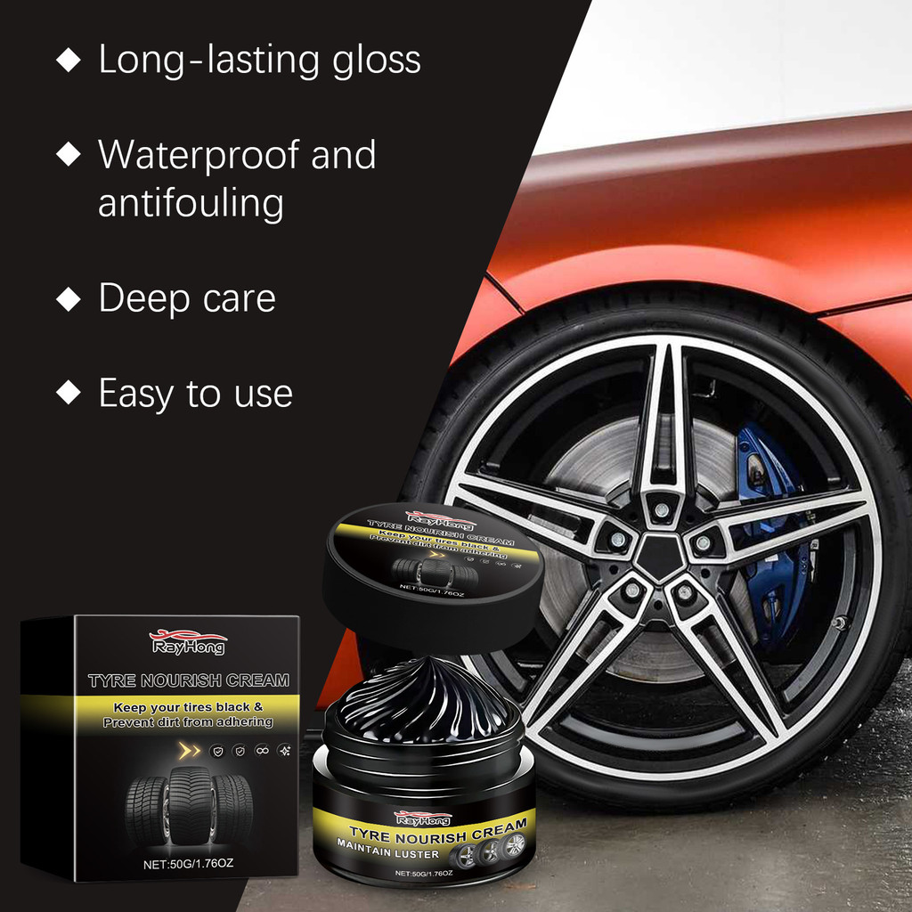 Car Tire Retreading Wax Long-lasting Protection Anti-fouling Tire Aging Dust Polishing Wheel Retread