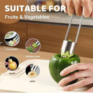 Dụng cụ khoét lõi bằng thép không gỉ cấp thực phẩm giúp tiết kiệm sức lao động cho quả táo