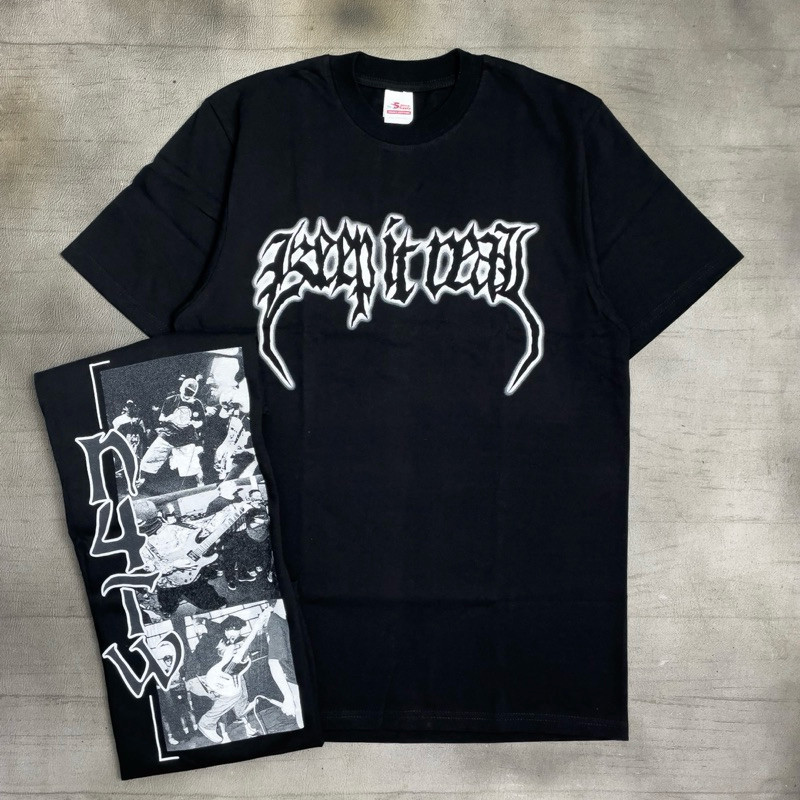 N4TW 061 Black On-Site T-Shirt พร้อมสินค้าในคลัง