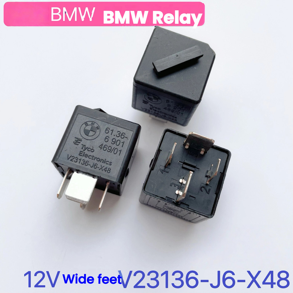BMW 3 Series 5 Series 7 Series รีเลย์รถยนต์ V23136-J6-X48 BMW รีเลย์ Taike ดั้งเดิม 12V