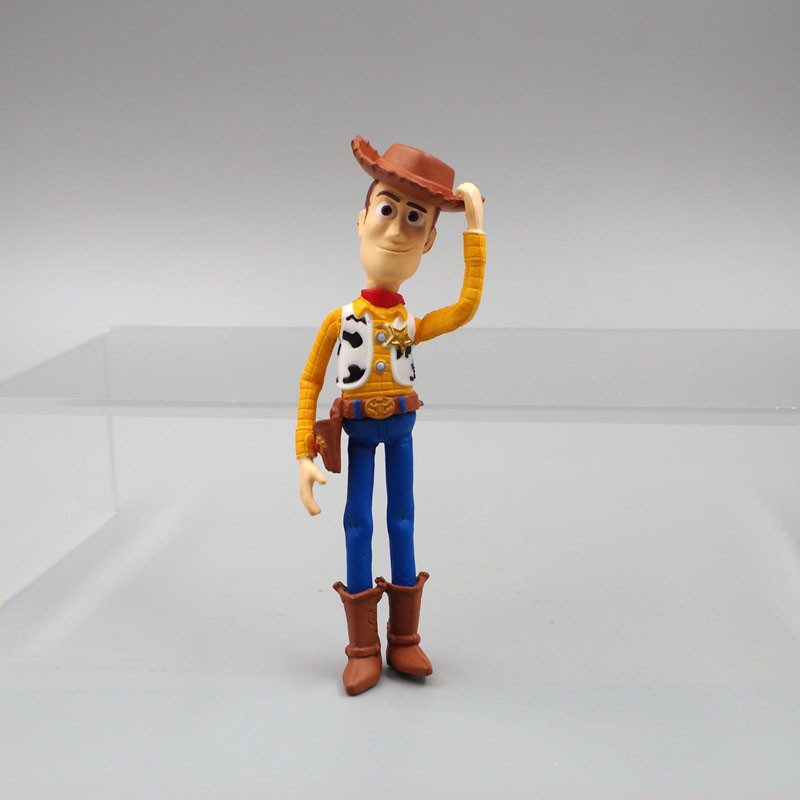 4 ชิ้น 5 เซนติเมตร-9 เซนติเมตรทอยสตอรี่ 4 วู้ดดี้ ฉวัดเฉวียน น่ากลัว เร็กซ์ ตัวเลขการกระทําคอลเลกชันมินิตุ๊กตาเด็กของเล่นรุ่นสําหรับของขวัญเด็ก - รูปที่ 3