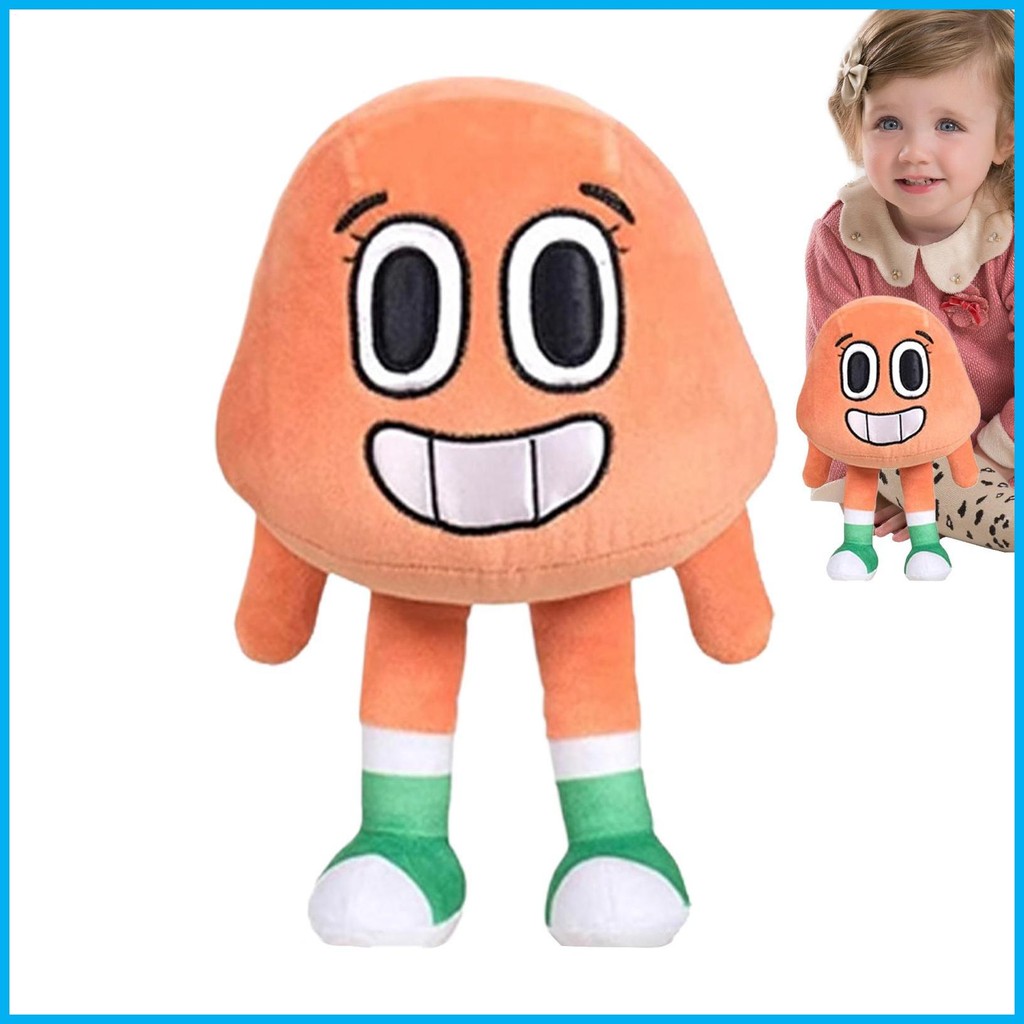 สําหรับโลกที่น่าตื่นตาตื่นใจของ Gumball ตุ๊กตายัดตุ๊กตาสําหรับเด็กการ์ตูนอะนิเมะตัวละครของเล่นตุ๊กตา