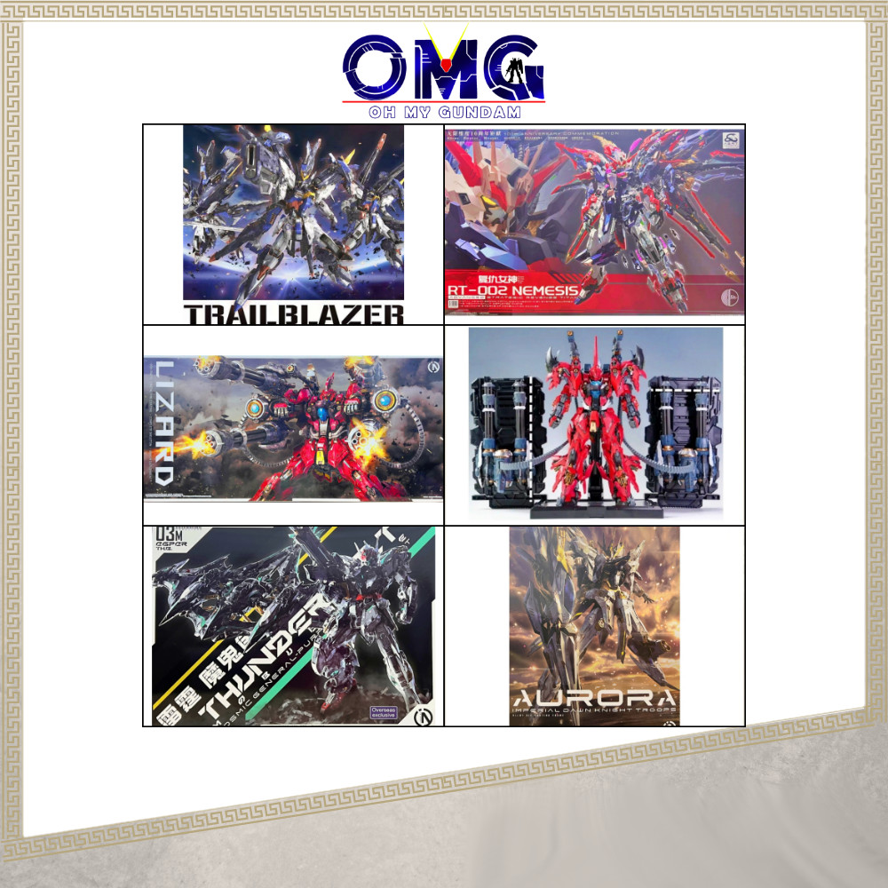 Infinite Dimension 1/100 Trailblazer Aurora Dawn Thunder Devil อุปกรณ์ปลา Lizard Coating Nemesis Ass