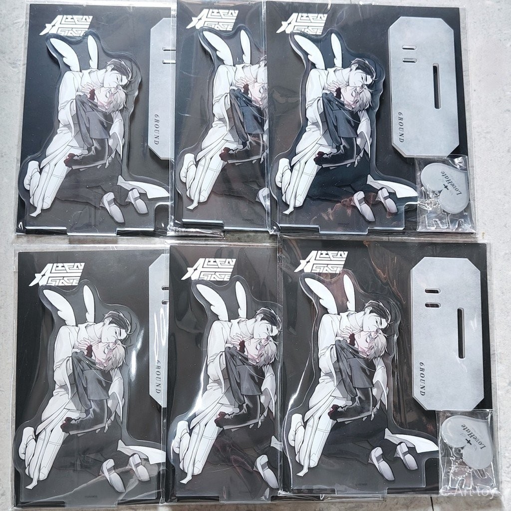 【พร้อมส่ง】alien stage การ์ด ตุ๊กตา plush doll photocard cosplay sua alien stage gaf ivan luka blind 