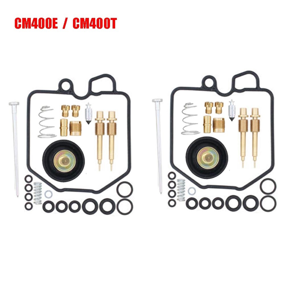 ชุดคาร์บูเรเตอร์สําหรับ Honda CM400E CM400T อุปกรณ์ซ่อมแซมปรับปรุงรุ่นใหม่