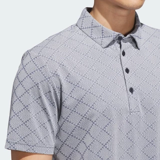 adidas กอล์ฟ เสื้อโปโลผ้าแจ็คการ์ด Ultimate365 Hounds ผู้ชาย สีขาว JL5266