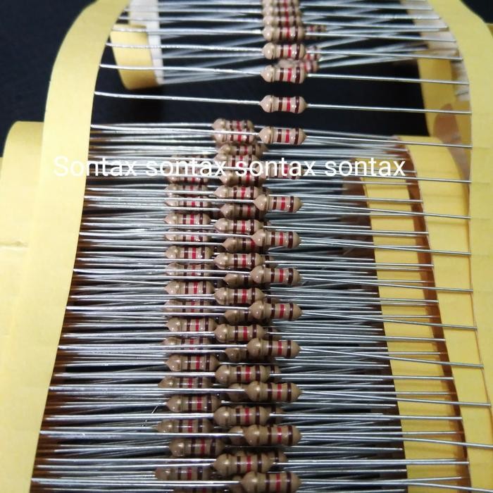 (READ DESCRIPTION!!) 120ohm 120 ohm ตัวต้านทาน werstan r 1/4 0.25 w วัตต์ 5% คาร์บอนไต้หวัน