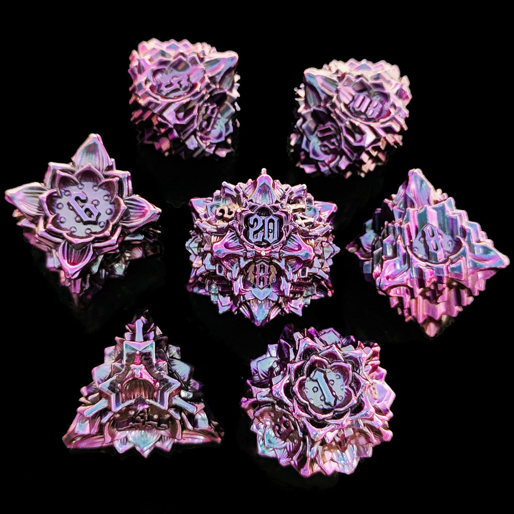 พร้อมส่ง dnd dice ลําไย ลูกเต๋า การ์ด dice the dnd