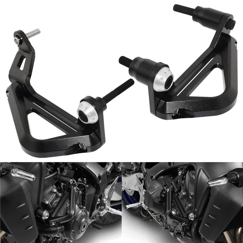 รถมอเตอร์ไซด์สําหรับYamaha MT-09 MT09 V3 V4 SP Tracer 9 GT 2021 2022 2023 2024 2025 กรอบเครื่องยนต์Slider Fairing Guard Protector Crash Pad