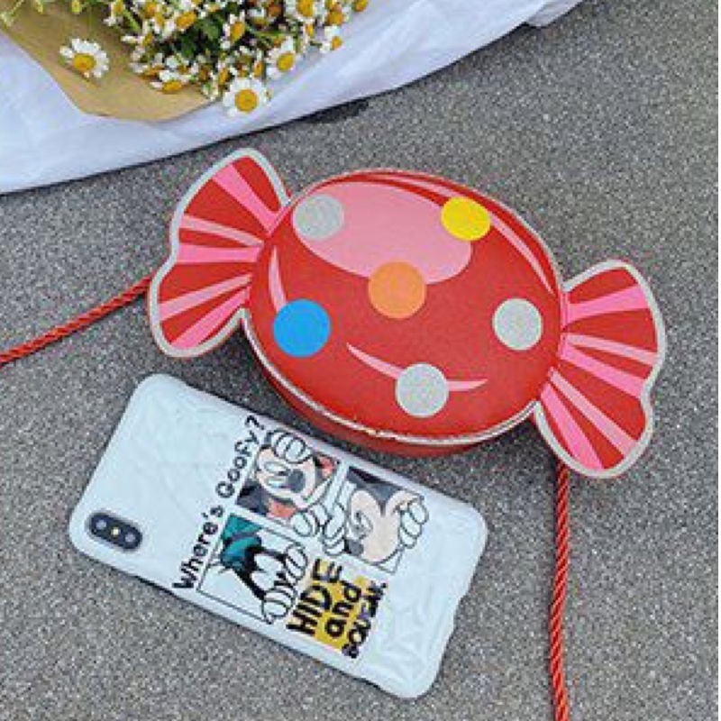 KVK-shop กระเป๋าสะพายข้างเด็กลายลูกกวาดน่ารัก 5สีให้เลือก สามารถใช้เป็นของขวัญวันเกิดได้ - รูปที่ 3