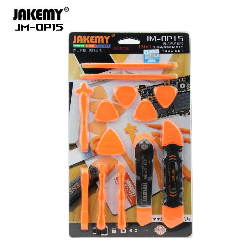 Jakemy Complete Opening JM-OP15 Opening Ultra Thin Power Tools Kit