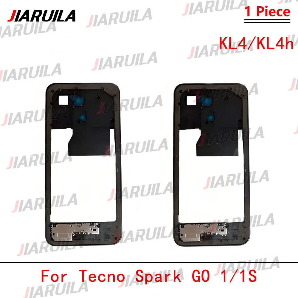 กรอบกลางสําหรับ Tecno Spark GO 1/1S KL4 KL4h กรอบ Bezel แผ่นเปลี่ยน