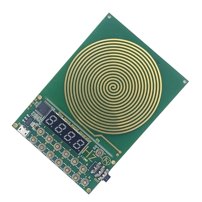 BTM Gold Plate Frequency Schumann Waves Generator Plugs and Play 3 5mm