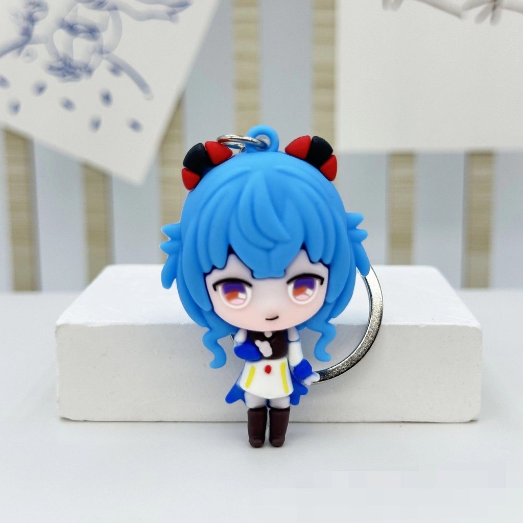 创意手手手手手手手手手手办公公仔书包挂件汽车手链สร้างสรรค์เก็นชินผลกระทบรอบพวงกุญแจทํามือพวงกุญแจน่ารักgame66FF20250729