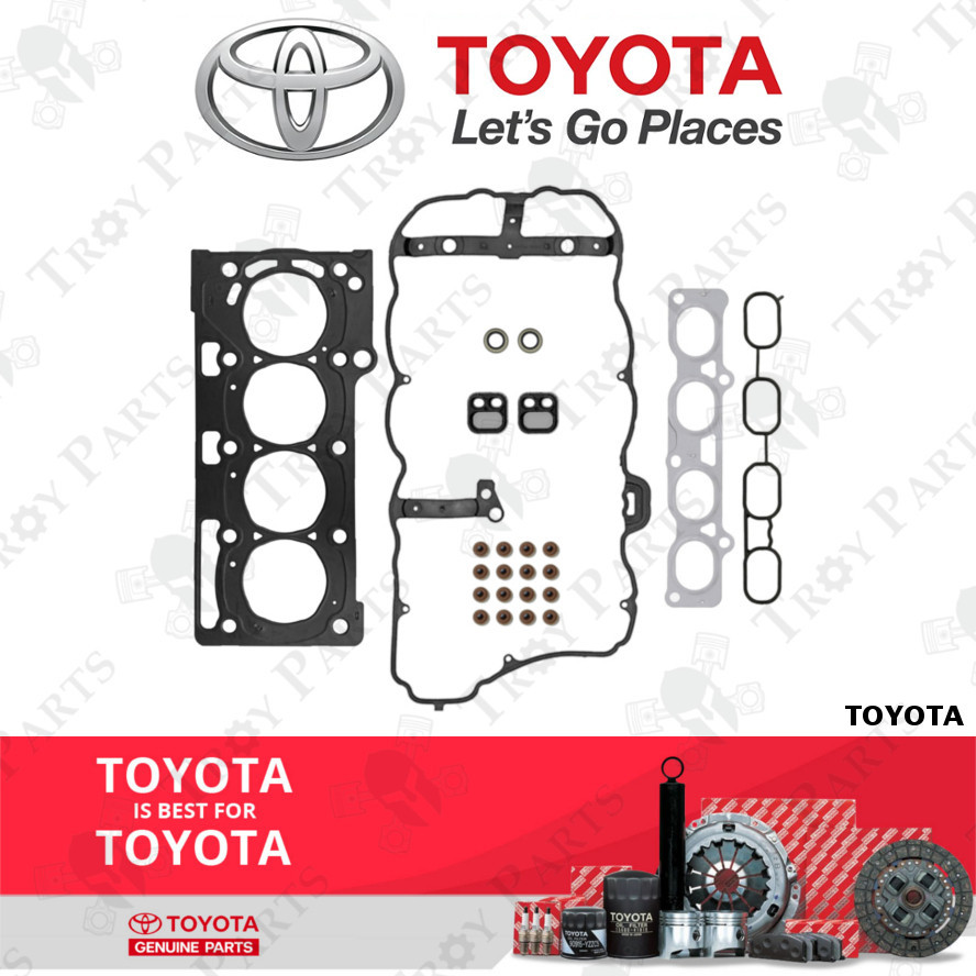 ชุดปะเก็นหัวด้านบนโตโยต้า 04112-0Y030 สําหรับ Toyota Avanza 1.5 F653 F654 Sienta 1.5 NSP170 2NR-FE 2