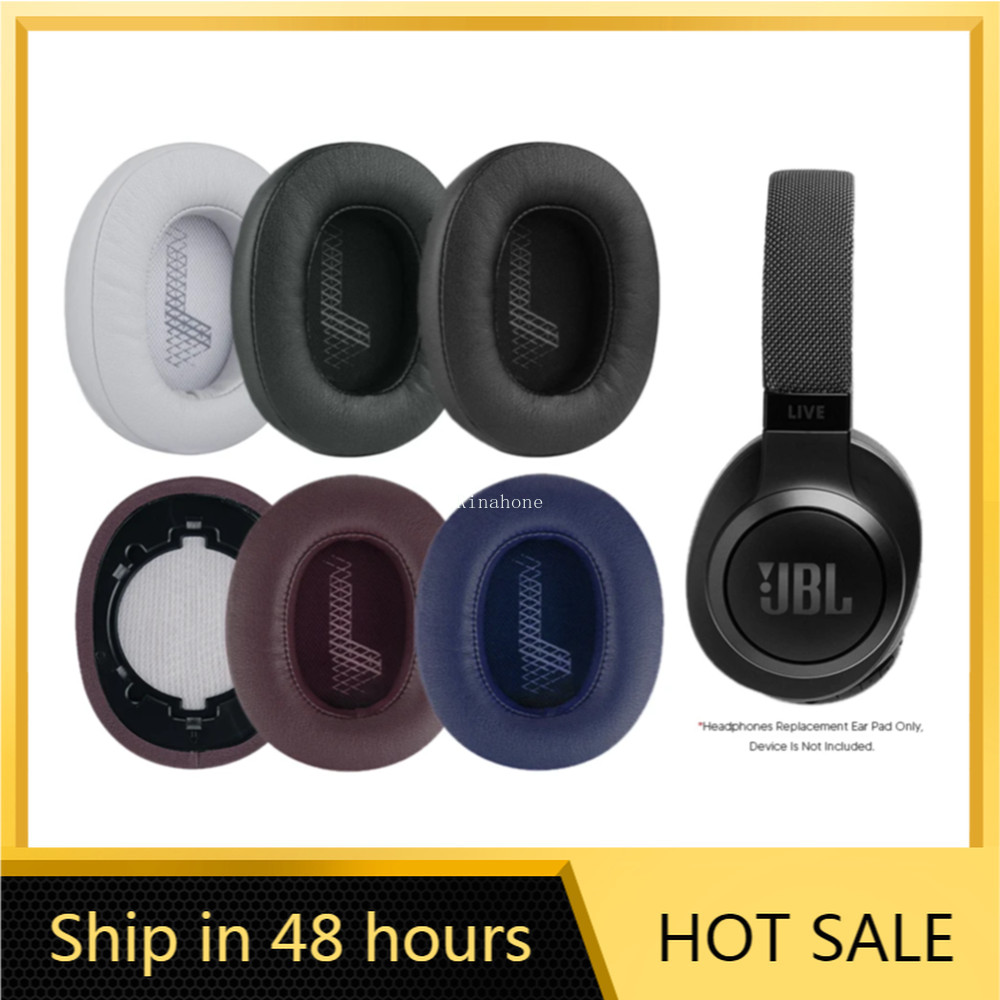 แผ่นรองหูฟังสําหรับ JBL LIVE500BT LIVE500NC หูฟังเปลี่ยน Live 500BT/500NC ที่ครอบหู Earmuffs หมอนหู