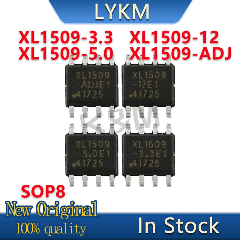 1-5PCS XL1509-3.3 XL1509-3V3 XL1509-5.0 XL1509-5V0 XL1509-12 XL1509-ADJ SOP8 ชิปไฟฟ้าในสต็อก