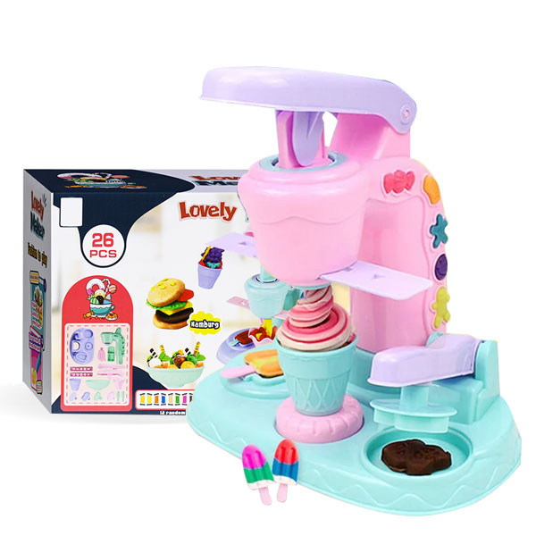 (wonder game) : เซตแป้งโดว์ไอศกรีม No.8N399-55