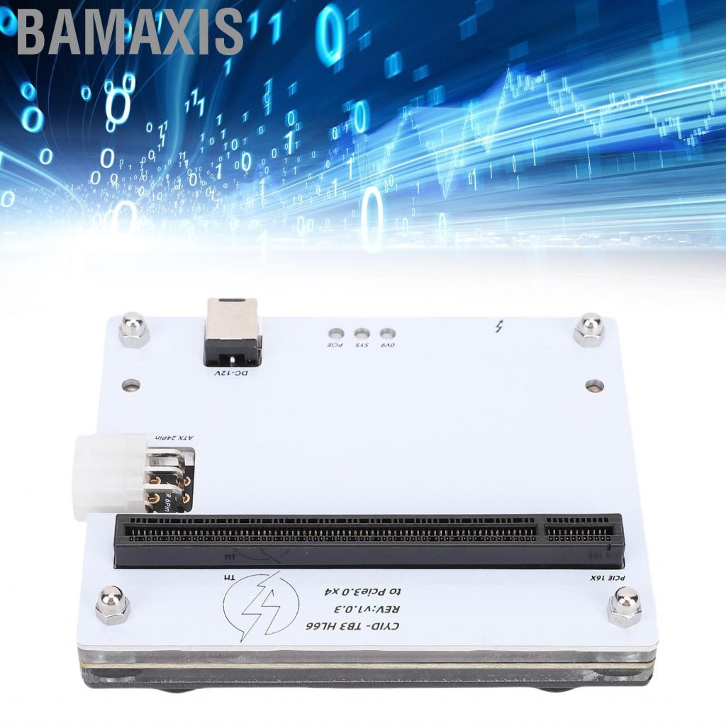 Bamaxis Serounder กราฟิกการ์ดการ์ดภายนอก Dock USB4 10GBPS สำหรับ JHL7440 PCIE 16X Slot PCB Support X