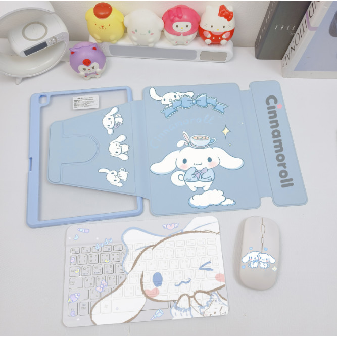 ถอดออกได้ ไอแพด แป้นพิมพ์ไร้สายบลูทู ธ For gen11（A16) gen10 Pro11 12.9 Air 4 5 Air6 11" 13" Air7gen7/8/9 Air3 pro13