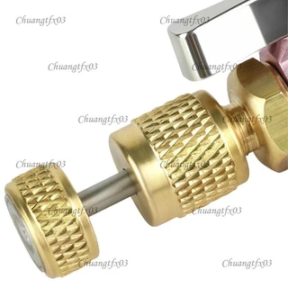 Chuangtfx03Valve Coreเครื่องมือกําจัดสําหรับHVAC 5/16"ระบบการเชื่อมต่อสําหรับเครื่องใช้ในบ้านACใช้งานร่วมกับR410A