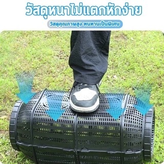 กรงปลาขนาดใหญ่ ตาข่ายดักปลา กระชังปลา ดักจับกุ้งปลา ปากกรงกว้าง จับปลาใหญ่ได้ครั้งละหลายกิโล พลาสติกเหนียว