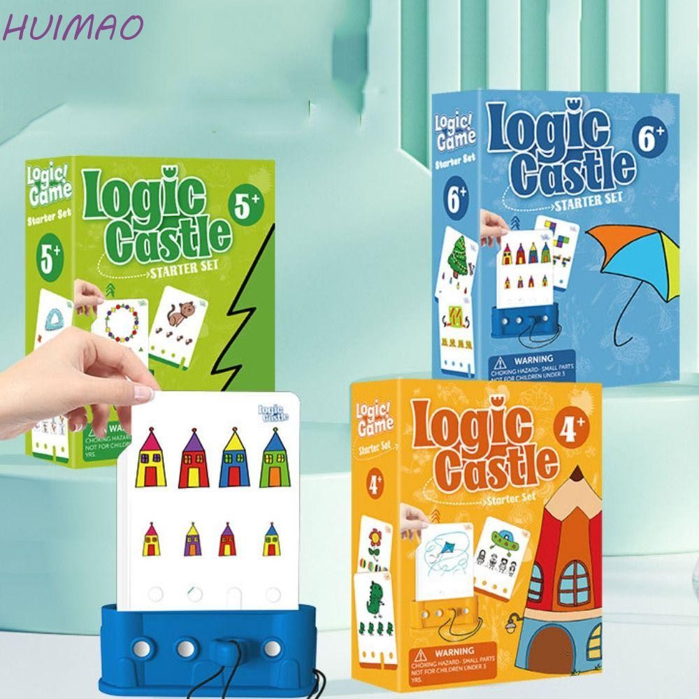 HUIMAO Logic Key Thinking Training, Early Educational Montessori เด็ก Logic Key เกมปริศนา, 3D ทางปัญญามัลติฟังก์ชั่ Key Thinking ปริศนาของเล่นของขวัญวันเกิด