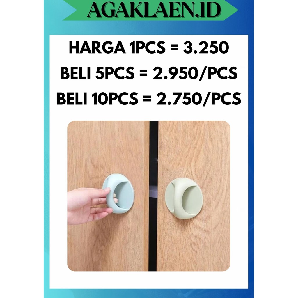 AL ประตู HANDLE ROUND CLOTHES CABINET HOLDER กระจก WINDOW BATHROOM
