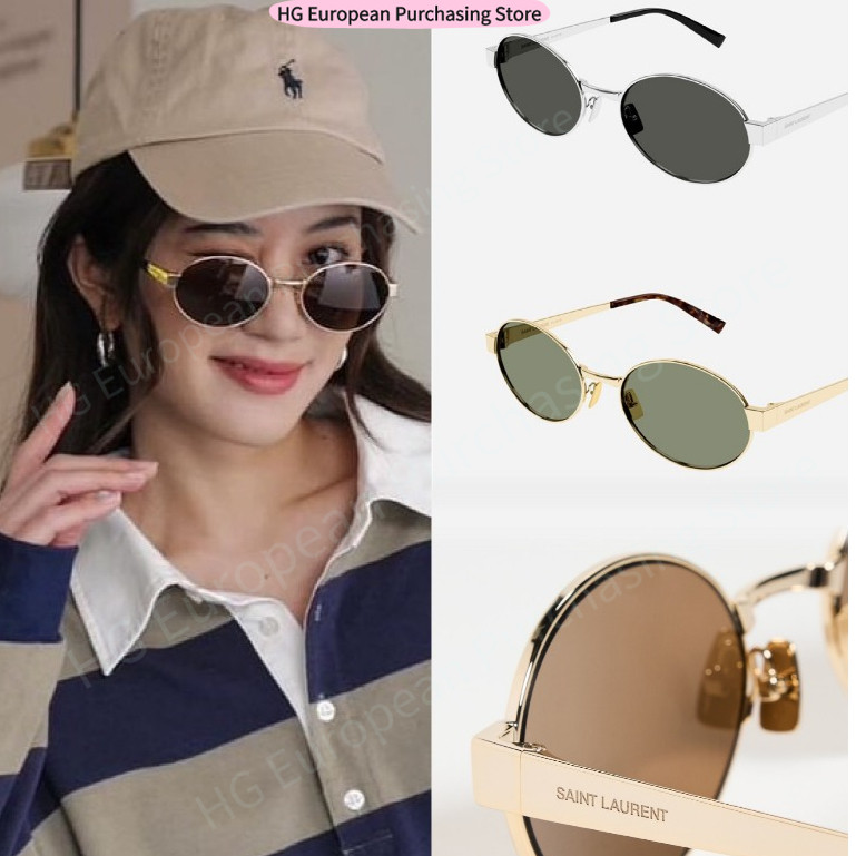 แว่นกันแดด YSL Saint Laurent ทรงOval รุ่นSL692 สวยหรูดูแพง ของแท้100% รับประกันศูนย์1ปี