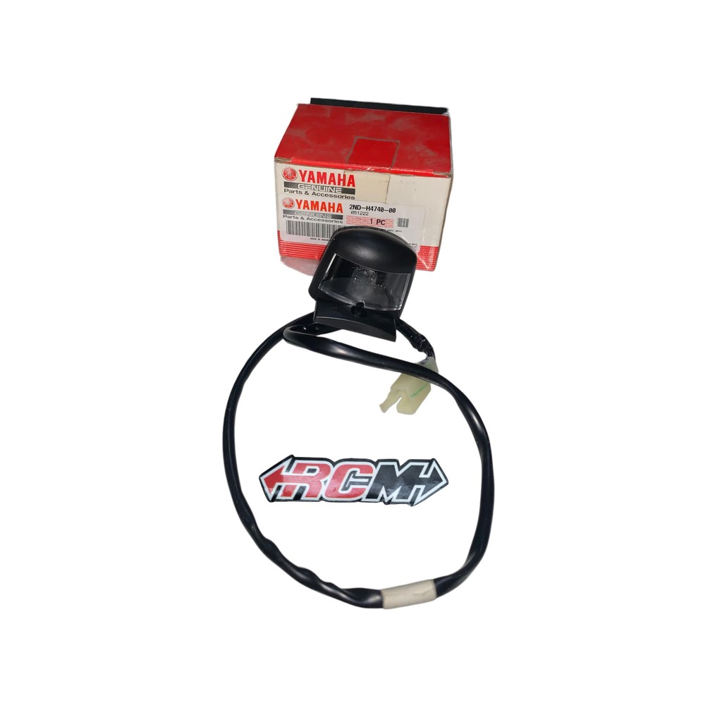 2ND-H4450-00 LICENSE LIGHT แผ่นหมายเลขด้านหลังสีดําแสง MXKING MX-KING MX - KING MX KING MXK MX-K MX 