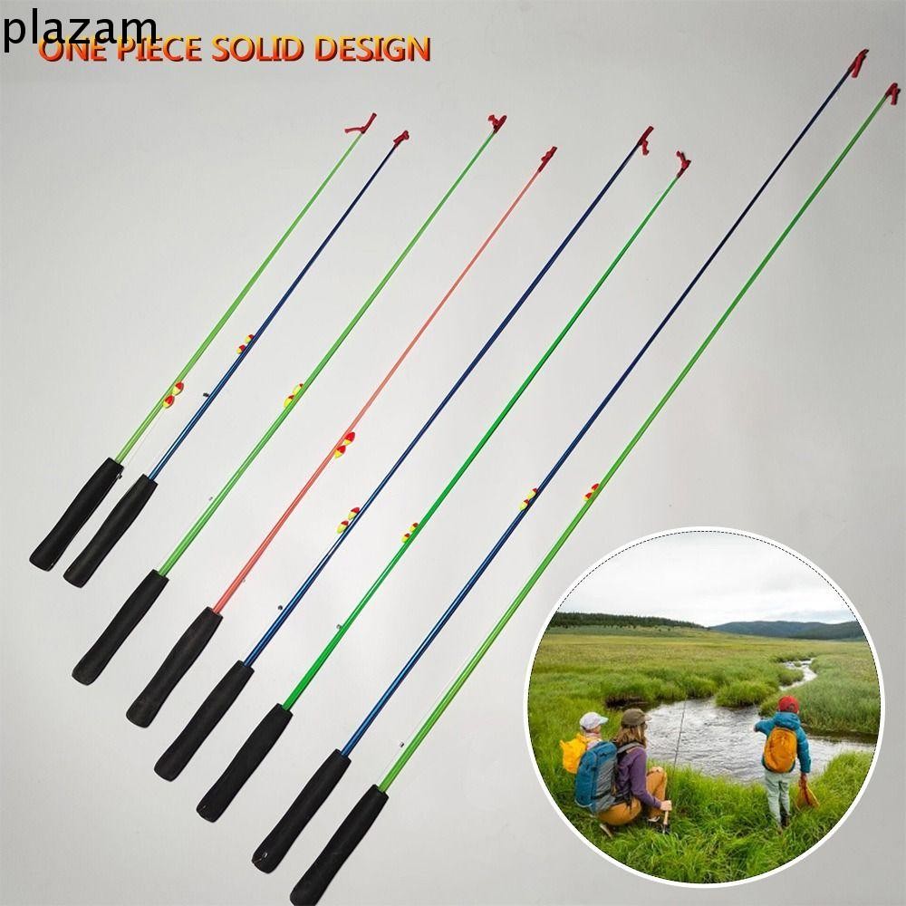 PLAZAM ชุดเบ็ดตกปลา, Casting Rod Fishing Pole Fishing Rod ชุด, เด็ก Telescopic Glass Fibre Carbon Fi