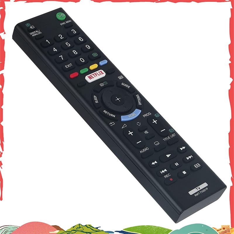 Greenbenihes1 RMT-TX201P รีโมทคอนโทรลสําหรับ Sony TV KDL-32W600D KDL-40W650D KDL-49W750D KDL-55W655D